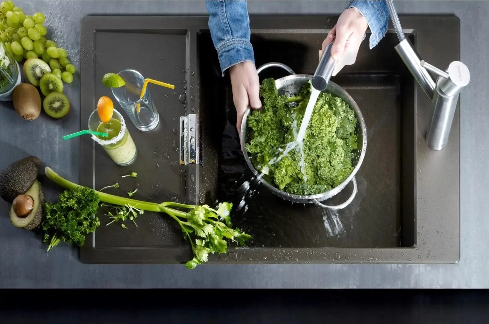 Chiuveta Schock Mono D-100XS (Silverstone)