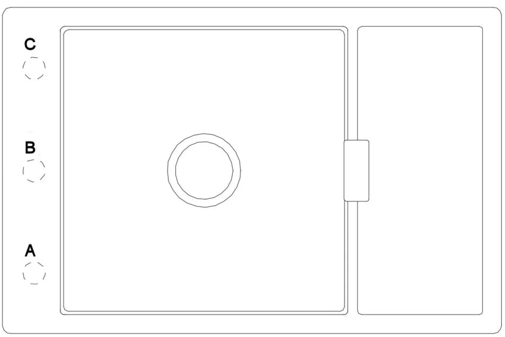 Chiuveta Schock Mono D-100XS (Silverstone)