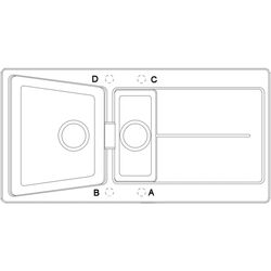 Chiuveta Schock Mono D-150 (Carbonium) Thumb