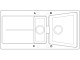 Chiuveta Schock Mono D-150 (Carbonium)