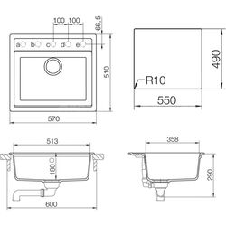 Chiuveta Schock Mono N-100 (Puro) Thumb