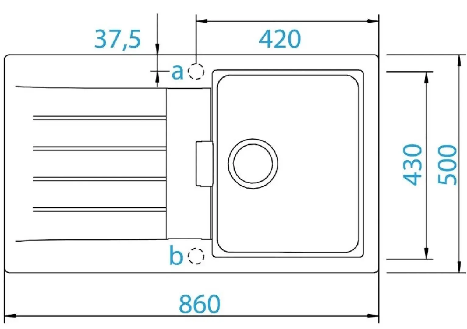 Мойка Schock Primus D-100 (Asphalt)