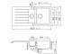 Chiuveta Schock Primus D-150 (Asphalt)