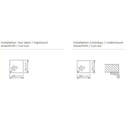 Chiuveta Schock Quadro N-100S (Sabbia) Thumb