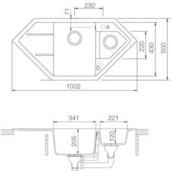 Chiuveta Schock Signus C-150 (Magma) Thumb
