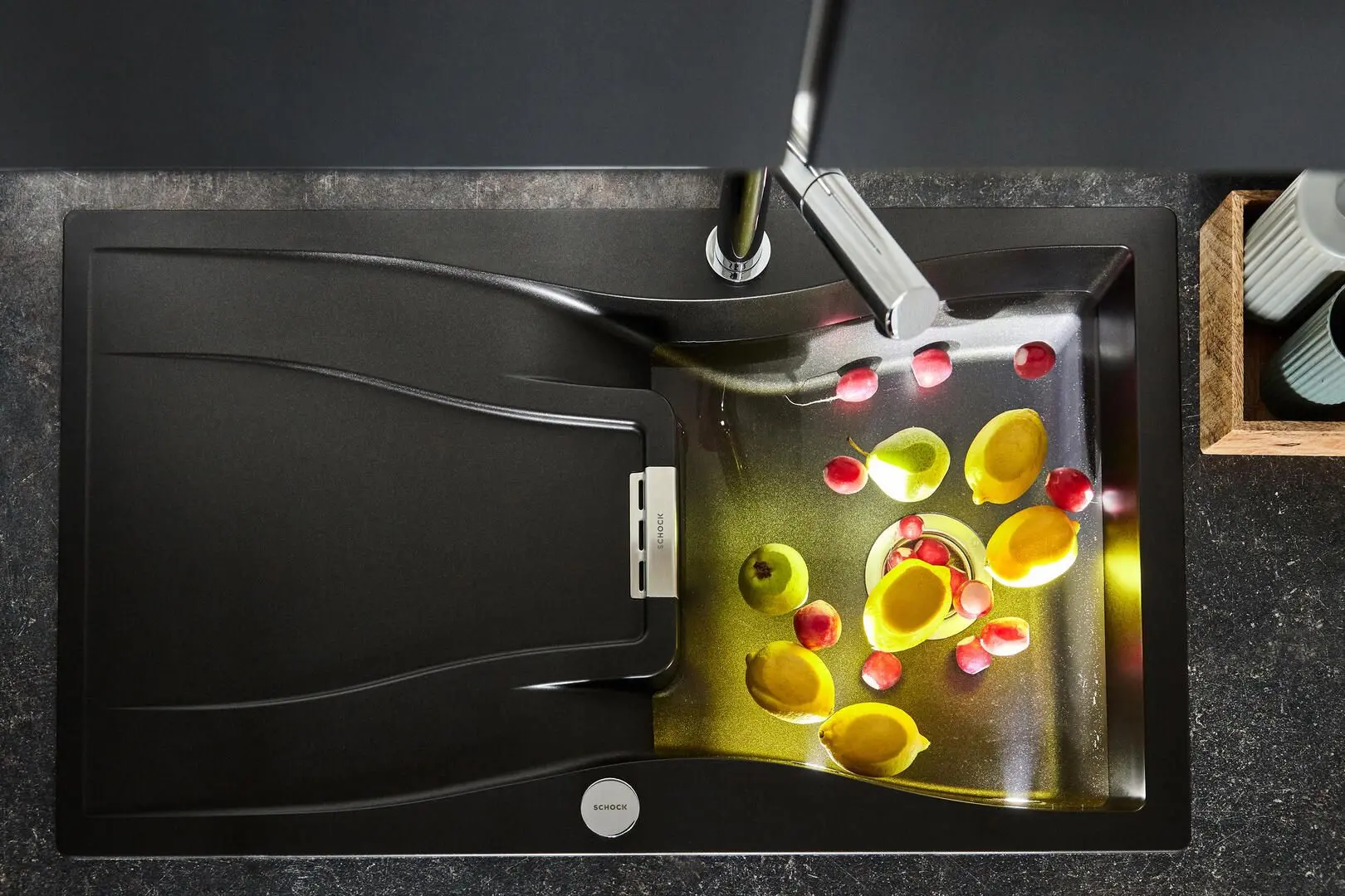 Мойка Schock Waterfall D-100 (Magma)