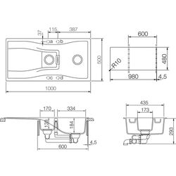 Chiuveta Schock Waterfall D-150 (Magnolia) Thumb