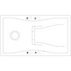 Chiuveta Schock Waterfall D-150 (Magnolia) Thumb