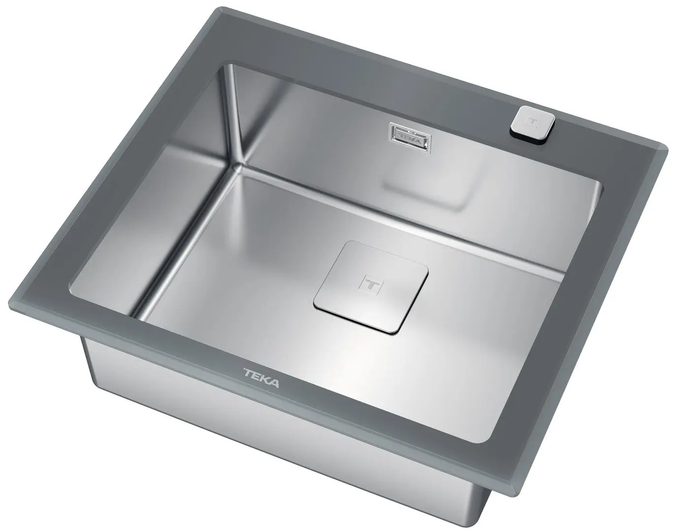 Chiuveta Teka Maestro Diamond RS15 1B (Stone Grey/Inox)