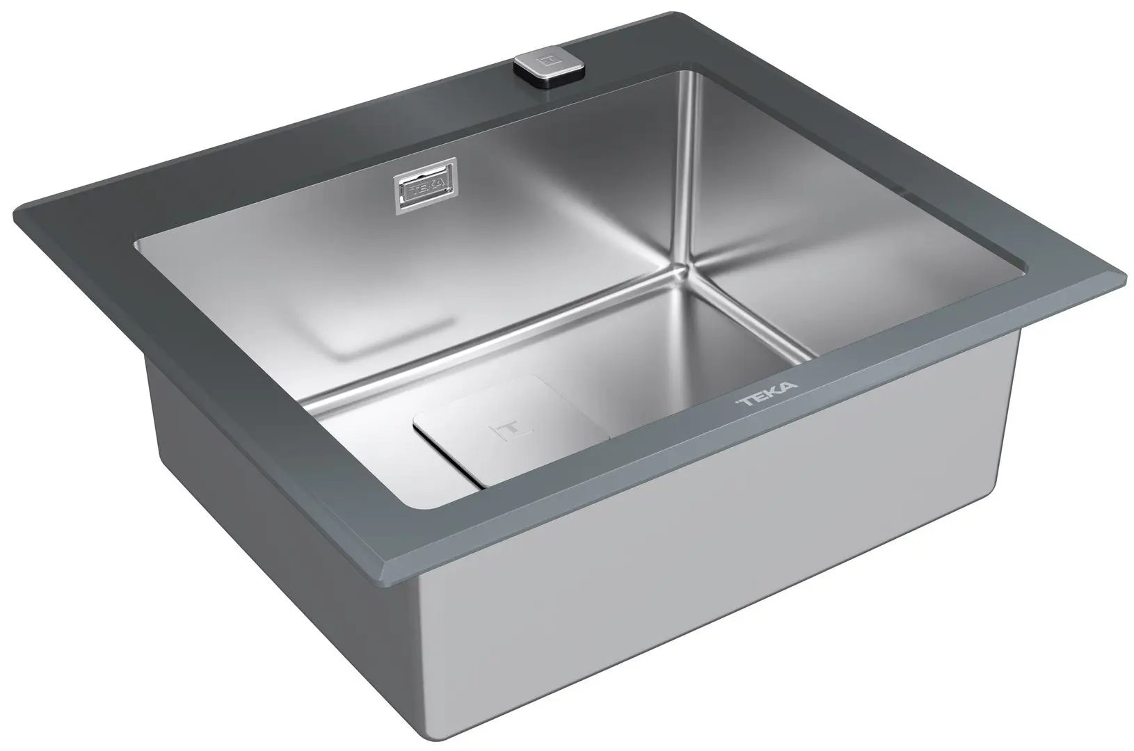 Chiuveta Teka Maestro Diamond RS15 1B (Stone Grey/Inox)