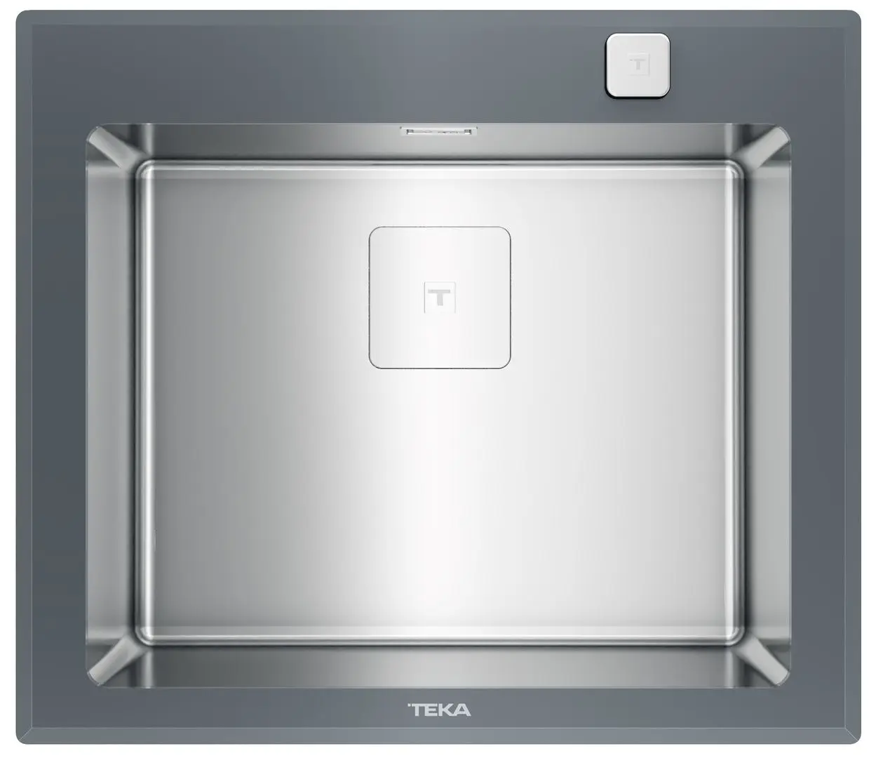 Chiuveta Teka Maestro Diamond RS15 1B (Stone Grey/Inox)