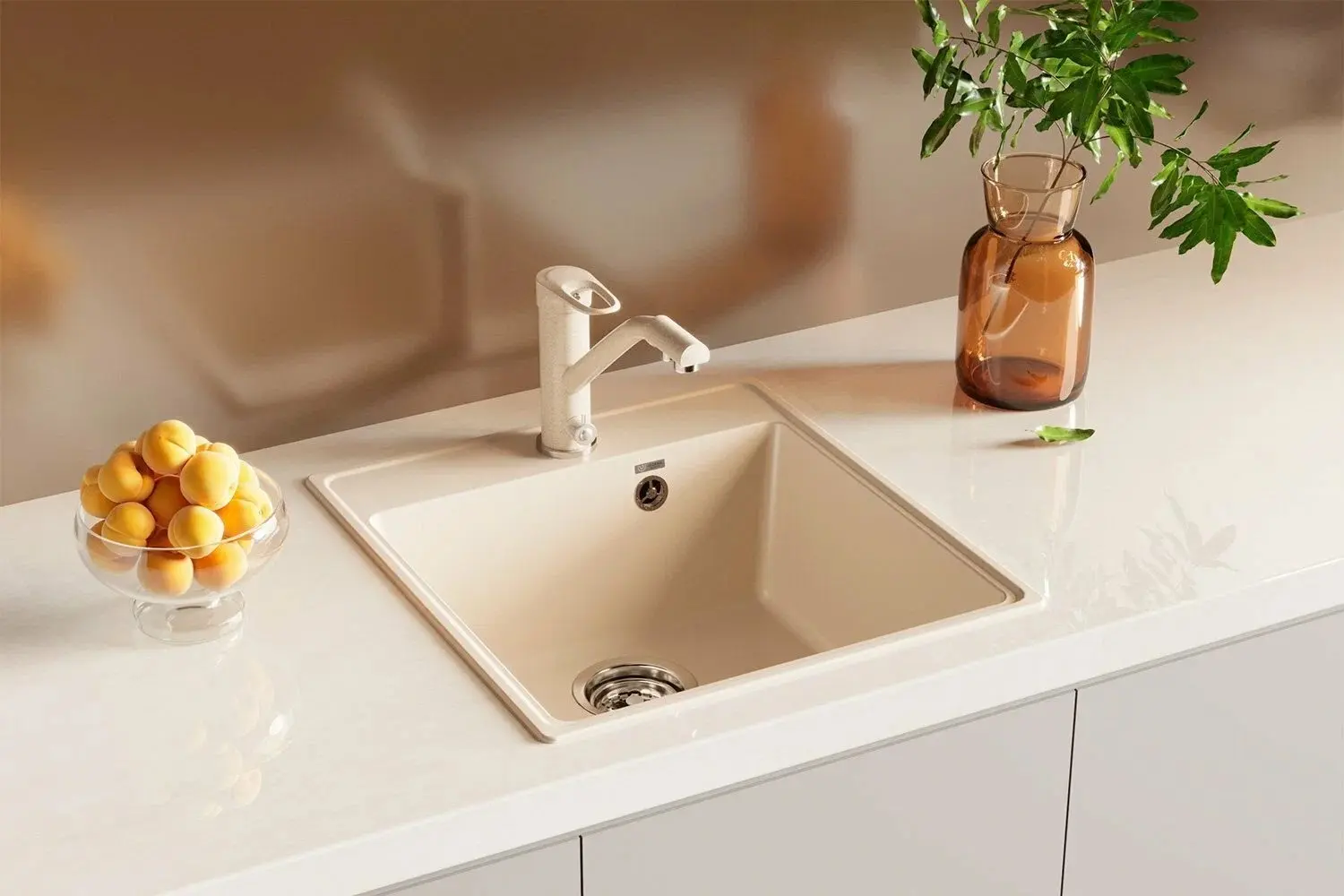 Мойка Ulgran Quartz Forte 505-03 (Desert) - 2