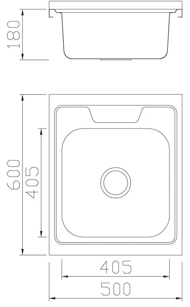 Chiuveta Vigro VG-862W (Glossy Inox)