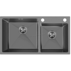 Chiuveta Zerix ZH 7843 (Nano Black)