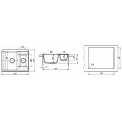 Chiuveta Dr.Gans Astra 620К (Black) Thumb
