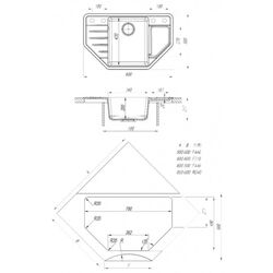 Chiuveta Dr.Gans Rio (Black) Thumb