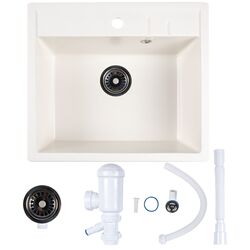 Chiuveta Ecostone GF-2228 (White) Thumb