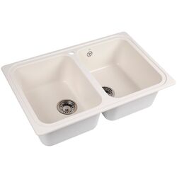 Chiuveta Ecostone GF-2240 (White) Thumb