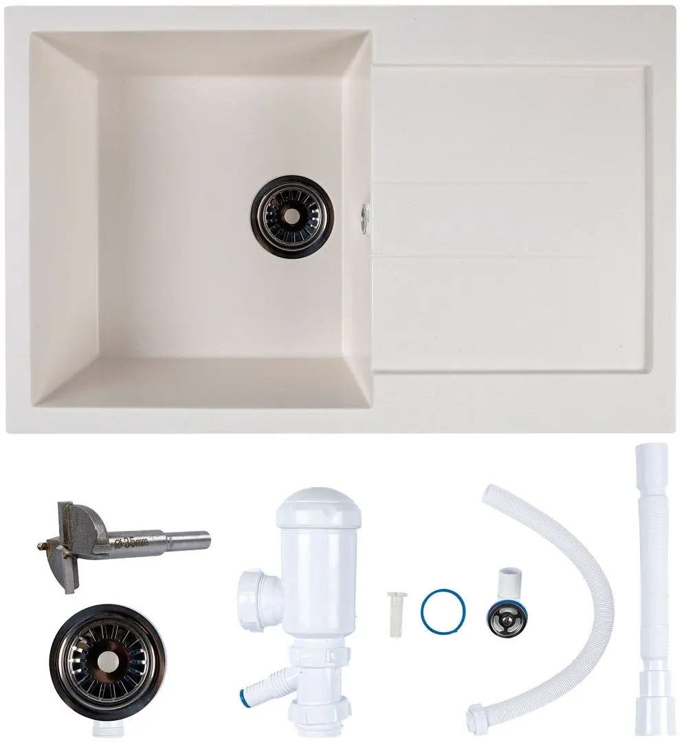 Chiuveta Ecostone GF-2243 (White)