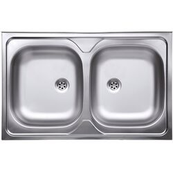 Chiuveta Ferro DR50/80D.H (Inox) Thumb