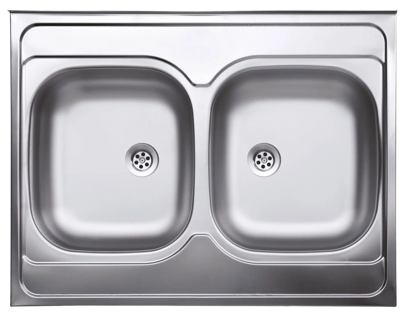 Chiuveta Ferro DR60/80D.H (Inox)