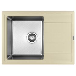 Chiuveta Florentina Combi 650 (Champagne)