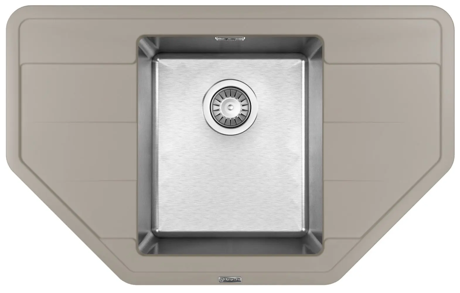 Кухонная мойка Florentina Combi 800С (Gray)