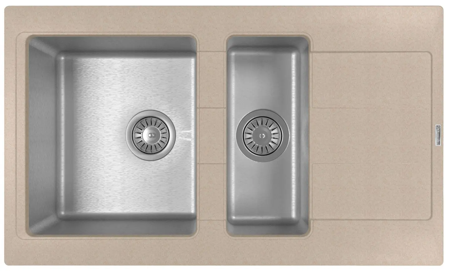 Кухонная мойка Florentina Combi 860K (Sand)
