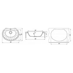 Chiuveta Florentina Grebeshok (Sand) Thumb