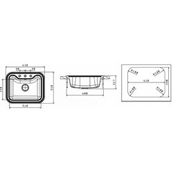 Chiuveta Florentina Krit 630 (Champagne) Thumb