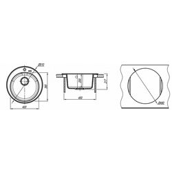 Chiuveta Florentina Nikosia (Champagne) Thumb