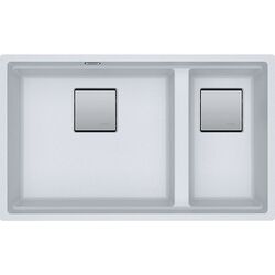 Chiuveta Franke Kubus 2 KNG 120 Fragranite (Bianco)