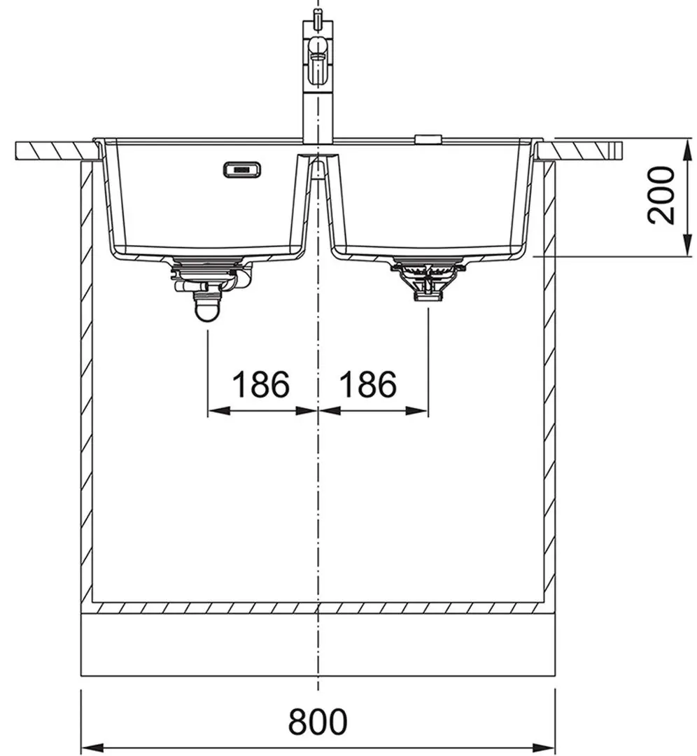Chiuveta Franke Maris MRG 620-35-35 TL Fragranite (Alluminio)