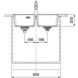 Chiuveta Franke Maris MRG 620-35-35 TL Fragranite (Matte Black) Thumb
