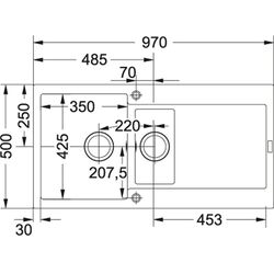 Мойка Franke Maris MRG 651 Fragranite (Alluminio) Thumb