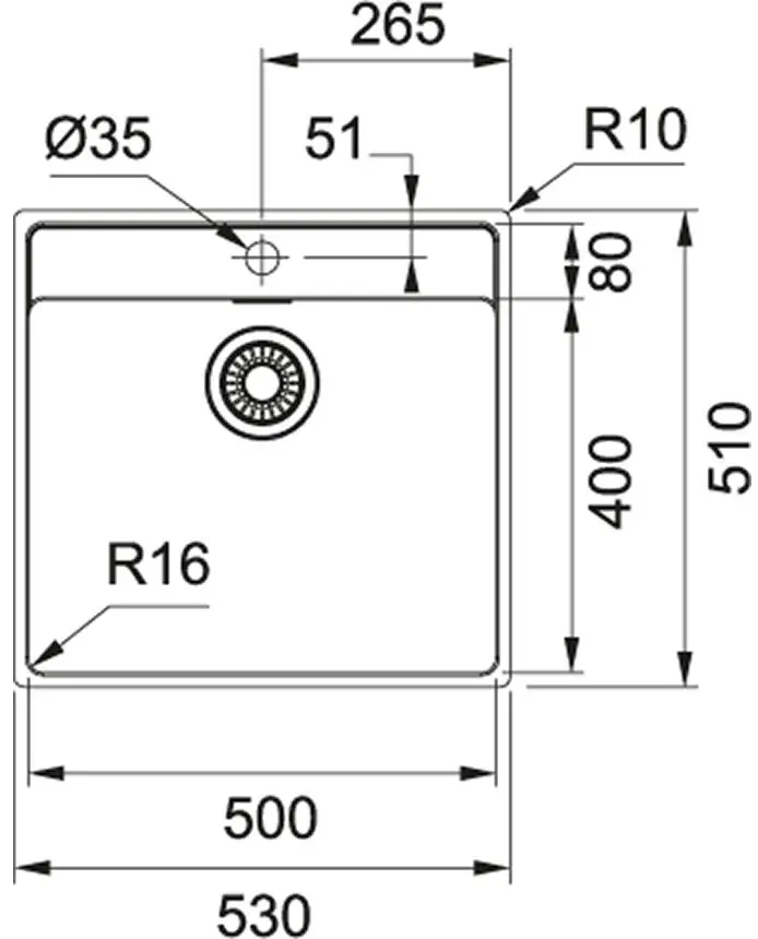 Мойка Franke Maris MRX 210-50 TL (Inox)