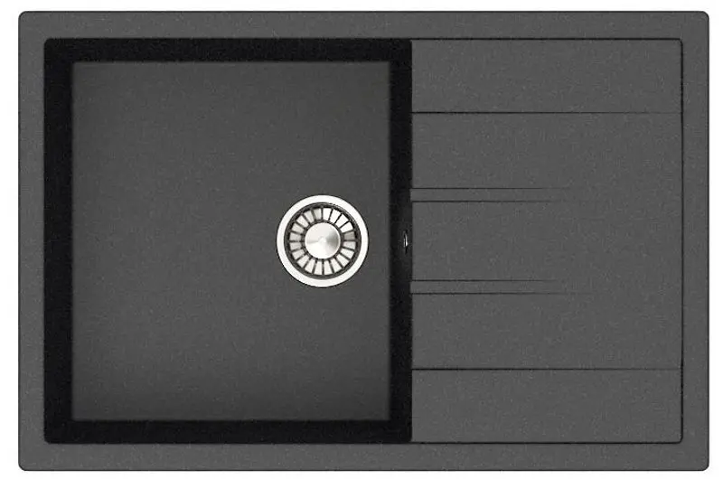 Chiuveta Glanz J161G32 (Anthracite)