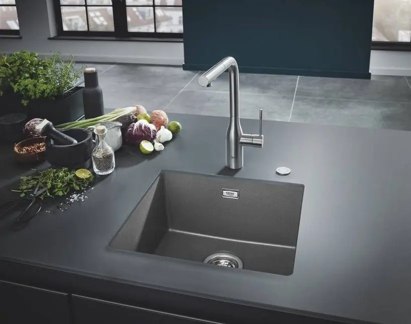 Кухонная мойка Grohe K700U 31653AT0 (Gray Granite) - 2