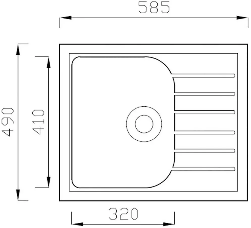 Chiuveta Halmar Alaros (Grey)