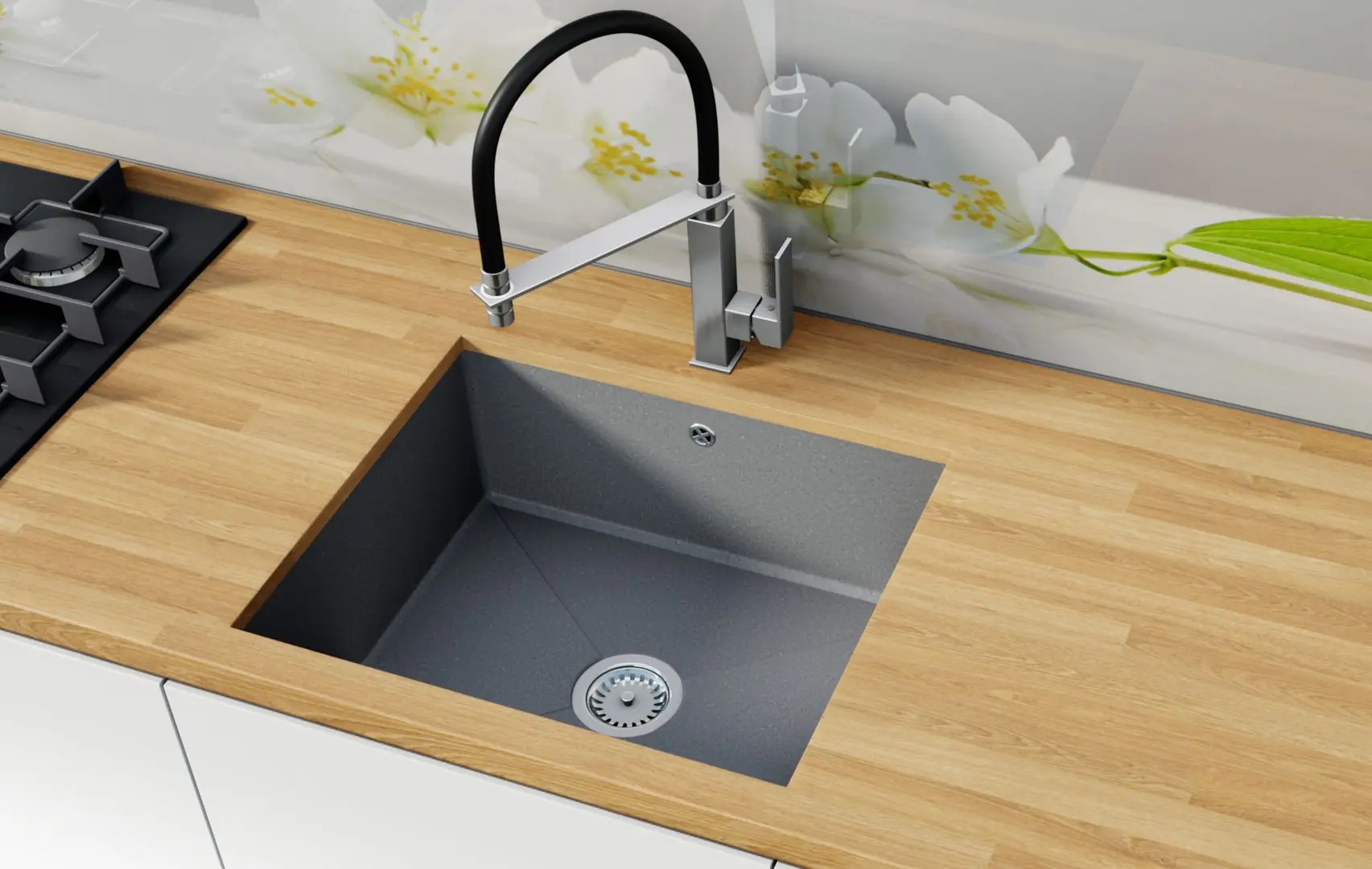 Chiuveta Halmar Desk (Gray Spotted)