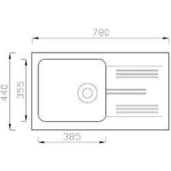 Chiuveta Halmar Laneo (Grey) Thumb
