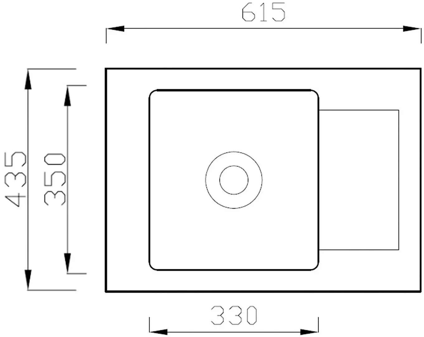 Chiuveta Halmar Stema (Black)