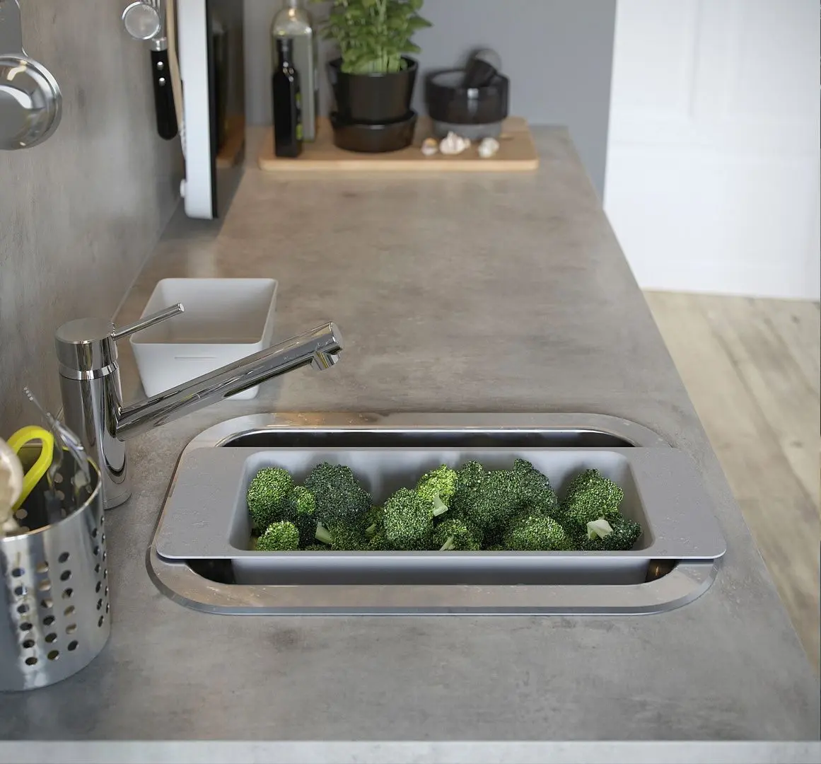 Мойка Ikea Boholmen 1 чаша 47x30 (Нержавеющая Cталь)