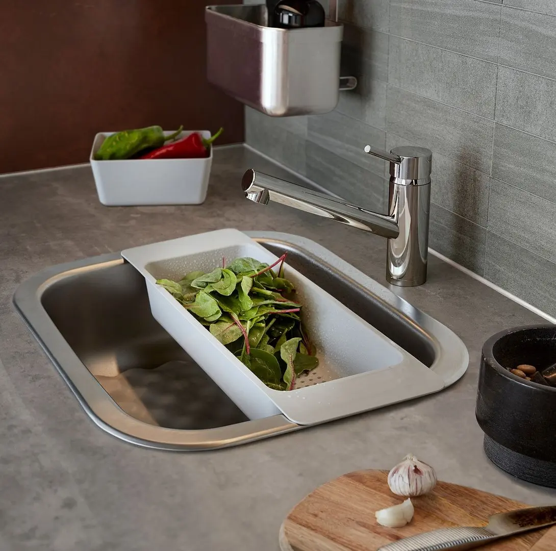 Мойка Ikea Fyndig 1 чаша 46x40 (Нержавеющая Cталь)