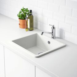 Мойка Ikea Havsen 1 чаша 53x47 (Белый) Thumb