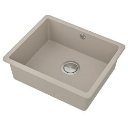 Chiuveta Ikea Kilsviken 1 cuva/compozit cuarţ 56x46 (Gri/Bej)