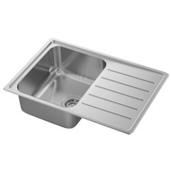 Chiuveta Ikea Vattudalen 1 cuve/uscator 69x47 (Inox)