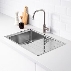 Chiuveta Ikea Vattudalen 1 cuve/uscator 69x47 (Inox) Thumb