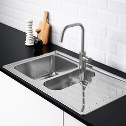 Chiuveta Ikea Vattudalen 1 cuva/aripa 88x53 (Inox) Thumb