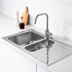 Chiuveta Ikea Vattudalen 1 cuva/aripa 88x53 (Inox) Thumb